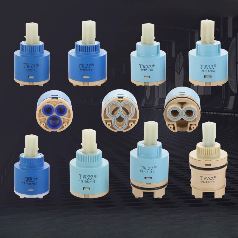 Basin Mixer Cartridge - Ceramic Disc Cartridge Mixer Faucet Thermostatic