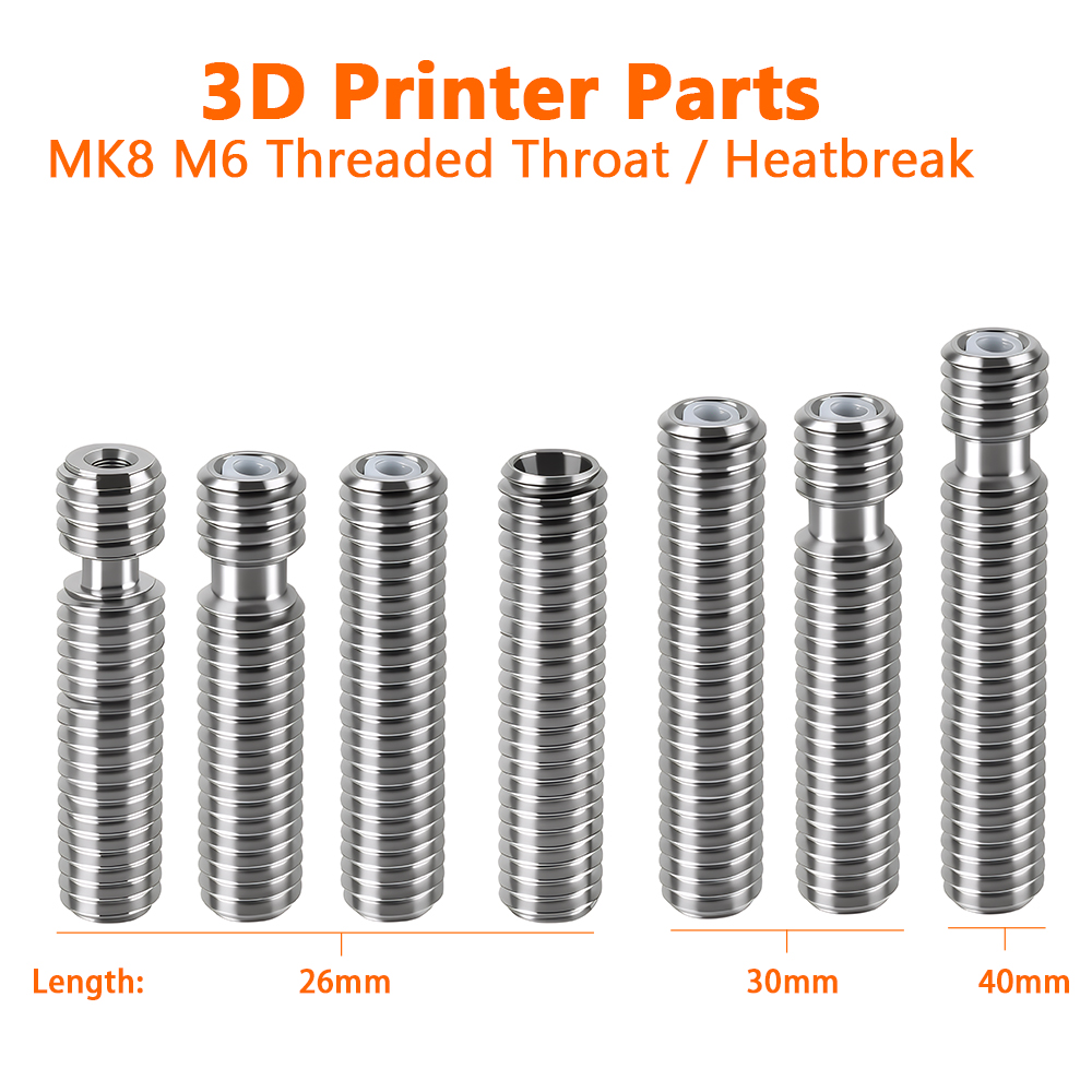 Ptfe Tape Thread - M6 Throat 26 mm 30 mm