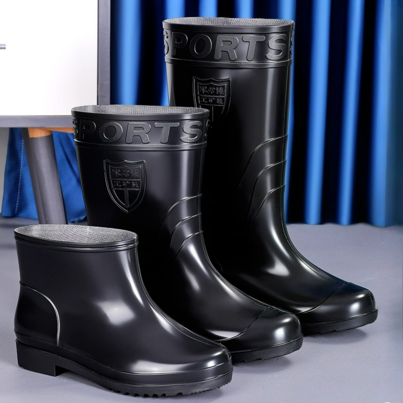 Pipe Bending Spring - Men's Rain Boots Work High-Tube Boots