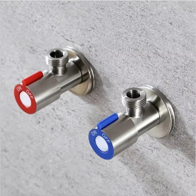 Toilet Fill Valve - 1pc Triangle Valve Toilet Water Stop
