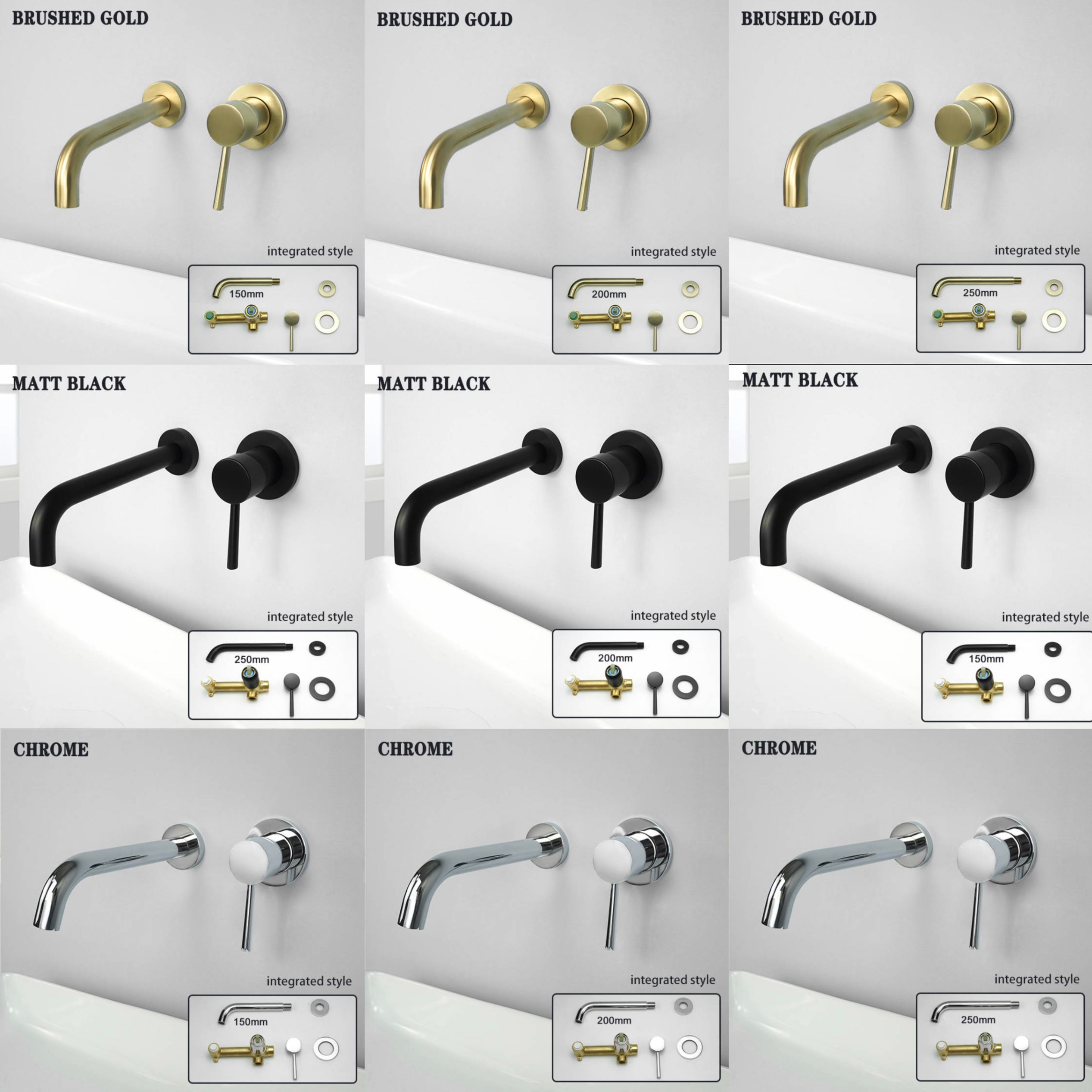 Basin Mixer Cartridge - Brass Bathroom Basin Faucet Sink Tap