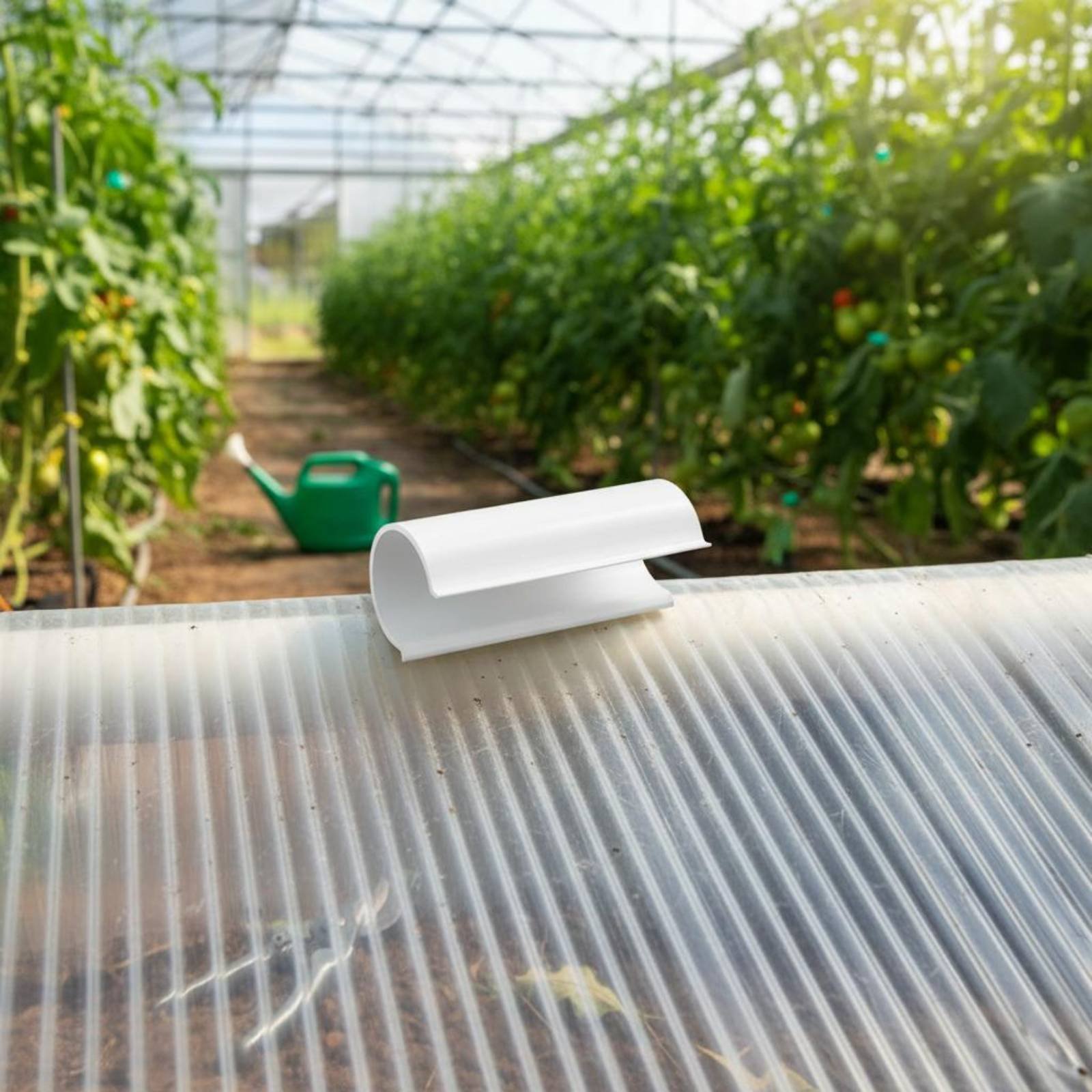 Plastic Pipe Clip - 32 Pieces 1 Inch Greenhouse Clip