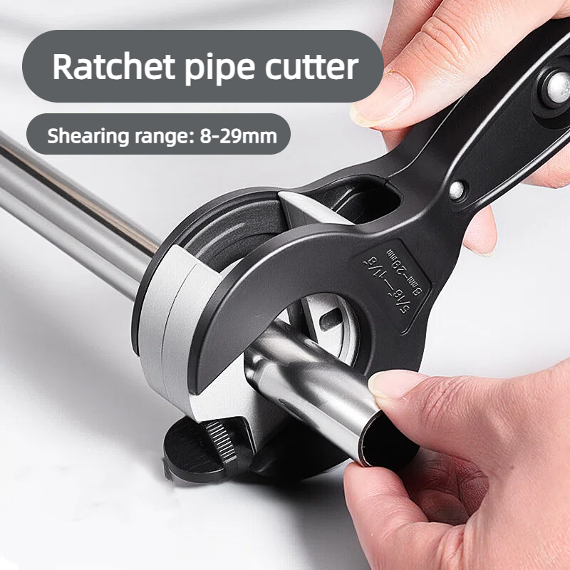 Pipe Cutter Ratchet - 1PC Ratchet Tube Pipe Cutter For
