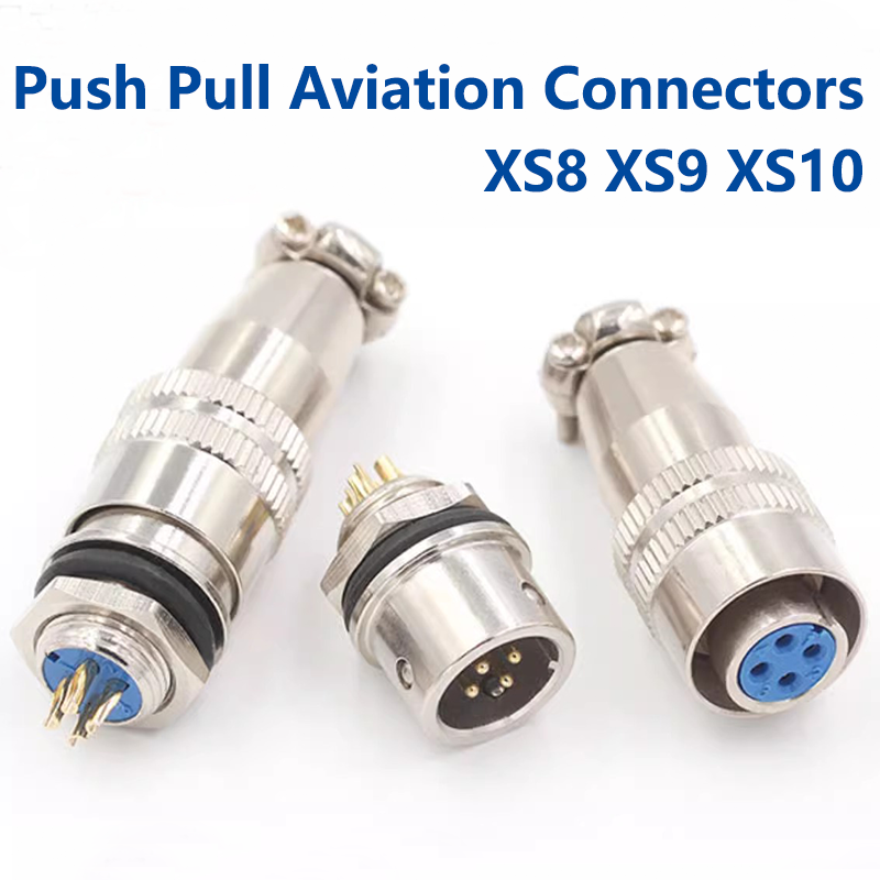 Push Fit Connector - 5/20PCS XS8 XS9 XS10 Aviation Connector