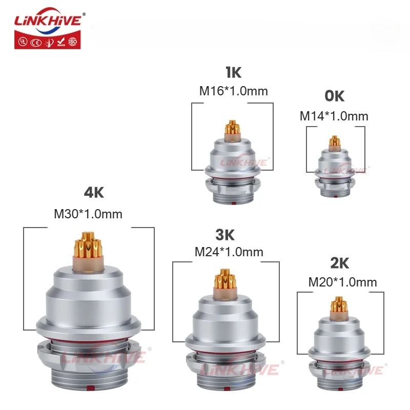 Push Fit Connector - Push Pull Connector Compatible with LEMO