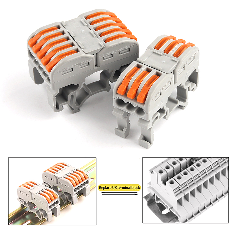 DIN Rail Fast Wire Cable Conne - Push Fit Connector review and price