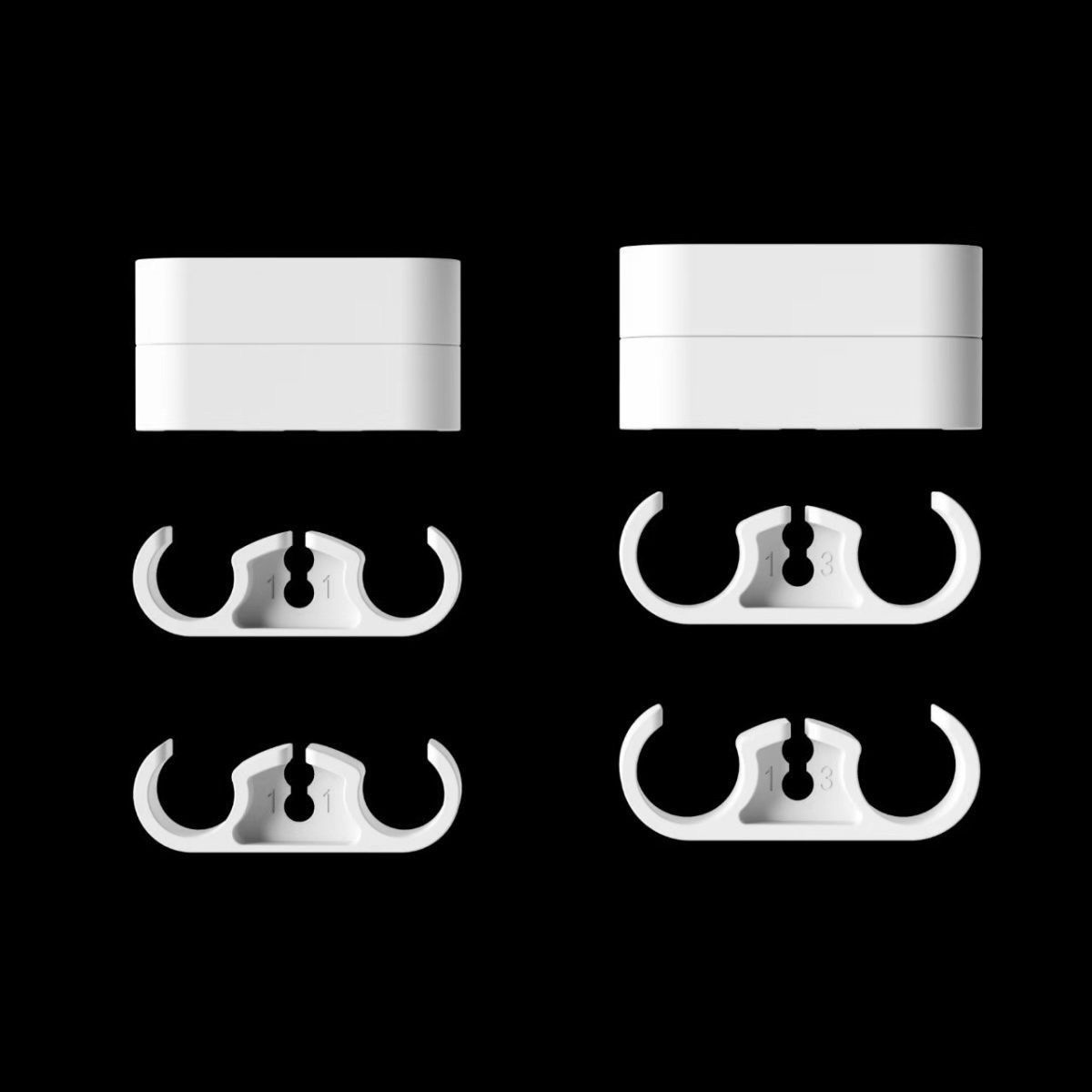 Cable comb clip of water-coole - Plastic Pipe Clip review and price