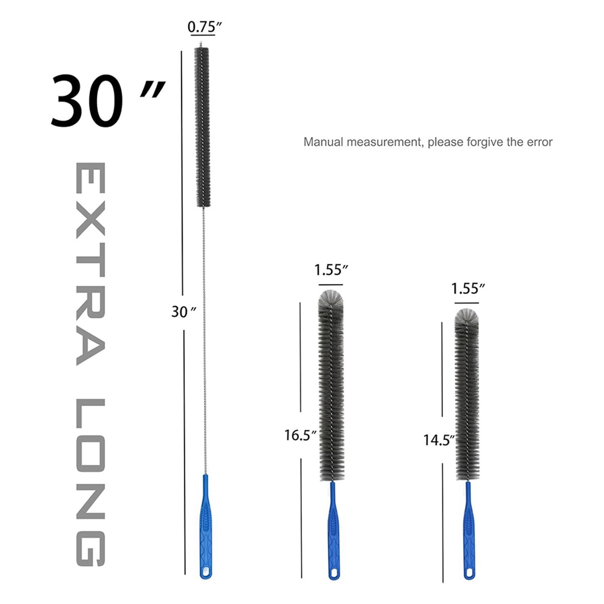A013 Drain Cleaning Brush Set, - Drain Snake Flexible review and price