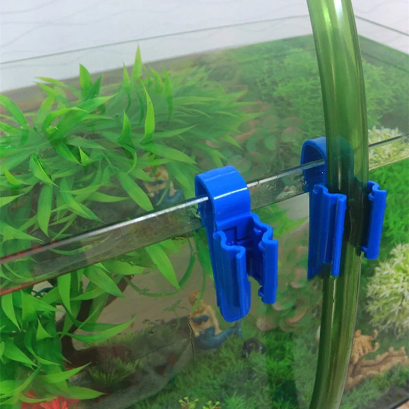 Aquarium Hose Clip 2PC, Adjust - Plastic Pipe Clip review and price