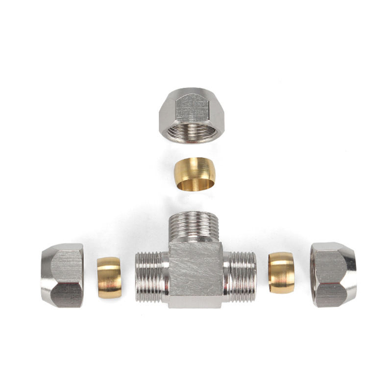 1PCS Pneumatic Fittings Brass  - Compression Fitting Brass review and price