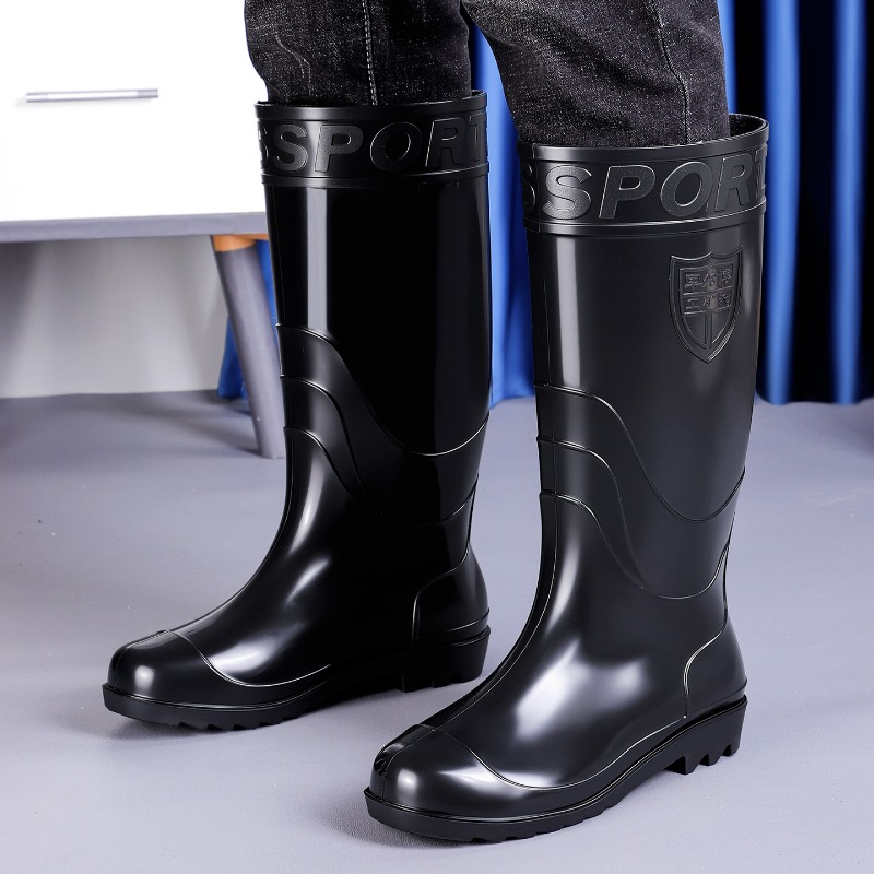 Men's Rain Boots Work High-Tub - Pipe Bending Spring review and price