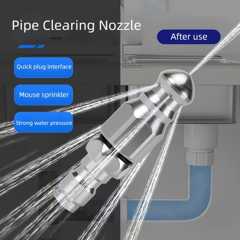 Water Jet High Pressure Spraye - Drain Pipe Clip review and price