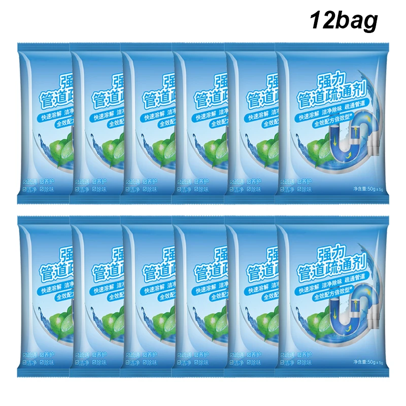 12bags Household drain cleaner - Pipe Freeze Spray review and price