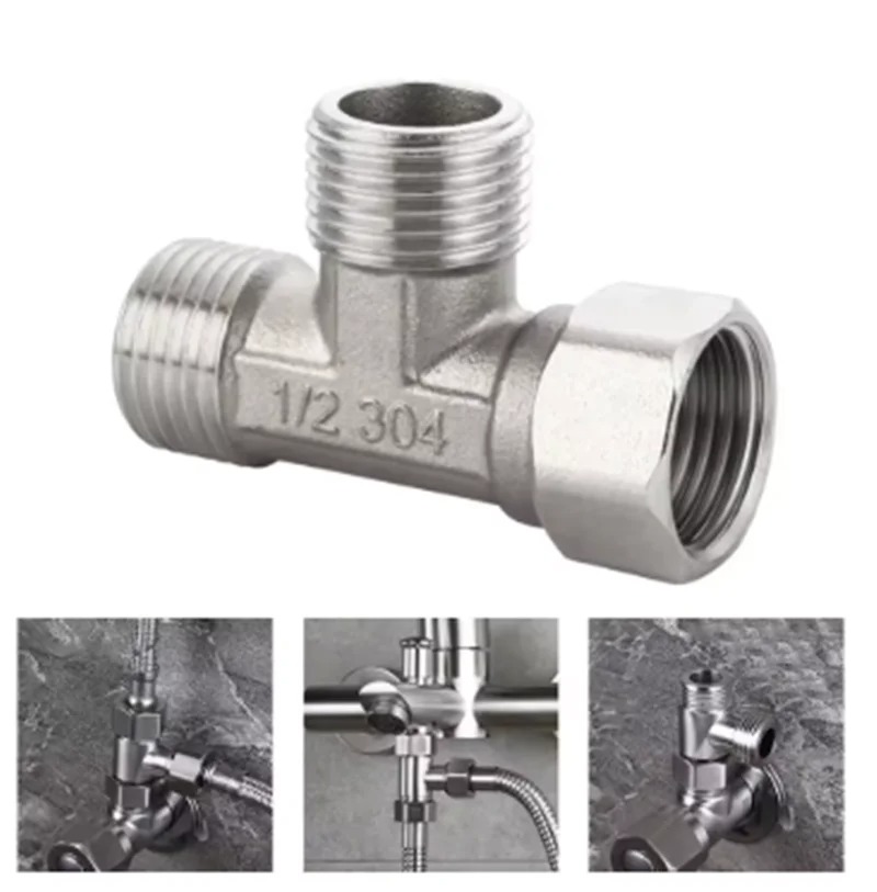 Stainless Steel T Adapter G1/  - Shower Valve Cartridge review and price