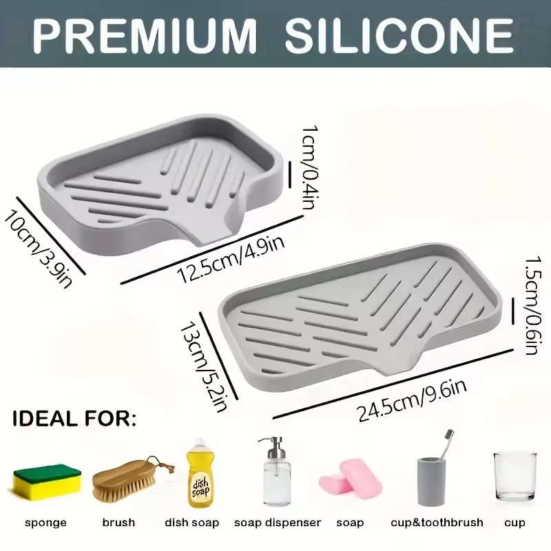 Silicone Faucet Pad Sink Tray  - Silicone Tap Washer review and price
