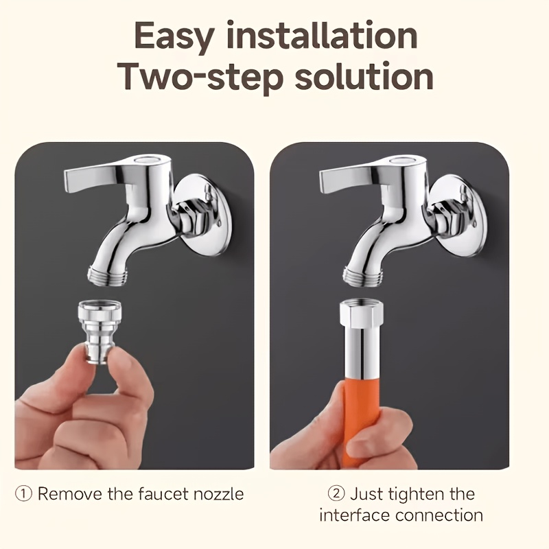 2-in-1 Foldable Faucet Extende - Flexible Hose Braided review and price