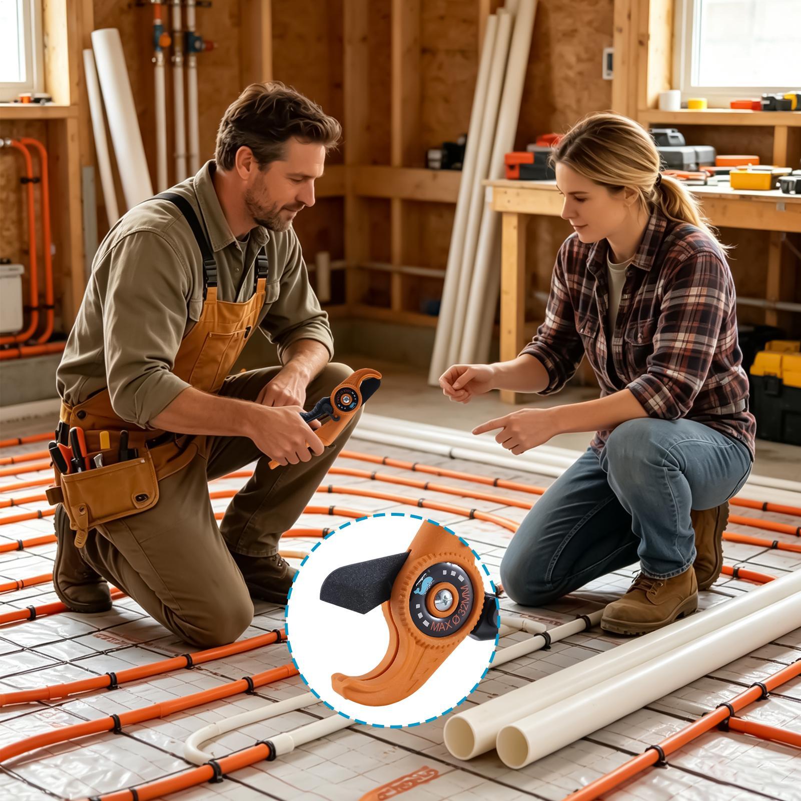 Ratcheting PVC Cutter Ergonomi - Pipe Cutter Ratchet review and price